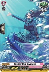 Hushed Diva, Hortense (Holo) - D-LBT02: Lyrical Monasterio ~It's a New School Term!~ - Cardfight Vanguard card