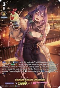 Coming Beauty, Herminia (LSR) - D-LBT02: Lyrical Monasterio ~It's a New School Term!~ - Cardfight Vanguard card