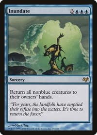 Inundate - Eventide - Magic: The Gathering card