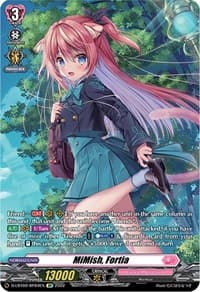 MiMish, Fortia (SP) - D-LBT02: Lyrical Monasterio ~It's a New School Term!~ - Cardfight Vanguard card