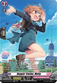 Hoppin' Stellar, Melty (SP) - D-LBT02: Lyrical Monasterio ~It's a New School Term!~ - Cardfight Vanguard card
