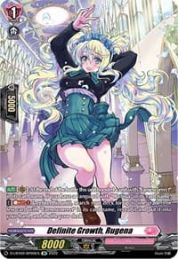 Definite Growth, Rugena (SP) - D-LBT02: Lyrical Monasterio ~It's a New School Term!~ - Cardfight Vanguard card