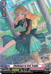 Challenge to Self, Trudie (SP) - D-LBT02: Lyrical Monasterio ~It's a New School Term!~ - Cardfight Vanguard card