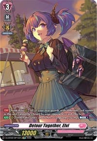 Detour Together, Elvi (SP) - D-LBT02: Lyrical Monasterio ~It's a New School Term!~ - Cardfight Vanguard card
