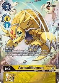 Armadillomon (Alternate Art) - New Awakening - Digimon Card Game card