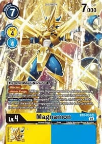 Magnamon (Alternate Art) - New Awakening - Digimon Card Game card