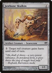 Jawbone Skulkin - Eventide - Magic: The Gathering card