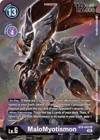 MaloMyotismon (Alternate Art) - New Awakening - Digimon Card Game card