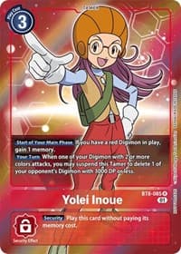 Yolei Inoue (Box Topper) - New Awakening - Digimon Card Game card