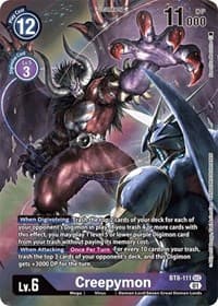 Creepymon (Alternate Art) - New Awakening - Digimon Card Game card