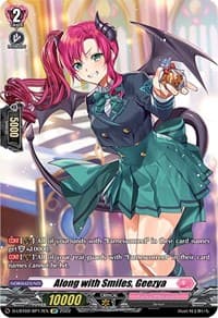Along with Smiles, Geezya (SP) - D-LBT02: Lyrical Monasterio ~It's a New School Term!~ - Cardfight Vanguard card