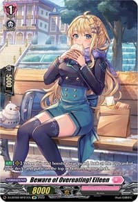 Beware of Overeating! Eileen (SP) - D-LBT02: Lyrical Monasterio ~It's a New School Term!~ - Cardfight Vanguard card