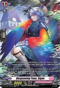 Burgeoning Tone, Signe (SP) - D-LBT02: Lyrical Monasterio ~It's a New School Term!~ - Cardfight Vanguard card