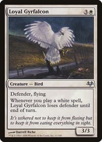 Loyal Gyrfalcon - Eventide - Magic: The Gathering card