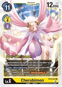 Cherubimon - New Awakening Pre-Release Cards - Digimon Card Game card