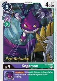 Kogamon - New Awakening Pre-Release Cards - Digimon Card Game card