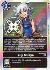 Yuji Musya - New Awakening Pre-Release Cards - Digimon Card Game card
