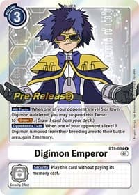 Digimon Emperor - New Awakening Pre-Release Cards - Digimon Card Game card