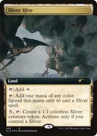 Sliver Hive (Extended Art) - Secret Lair Drop Series - Magic: The Gathering card