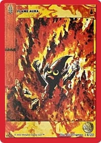 Flame Aura - Fan Art Contest 2021 - MetaZoo card