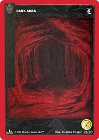 Dark Aura - Fan Art Contest 2021 - MetaZoo card