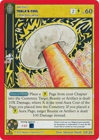 Tesla's Coil - Fan Art Contest 2021 - MetaZoo card