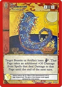 St. Elmo's Fire - Fan Art Contest 2021 - MetaZoo card
