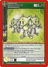 Little Green Men - Fan Art Contest 2021 - MetaZoo card