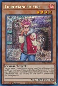 Libromancer Fire - Dimension Force - YuGiOh card