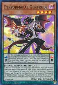 Performapal Gentrude - Dimension Force - YuGiOh card