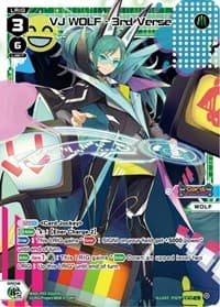 VJ WOLF - 3rd Verse - Standup Diva - WIXOSS card