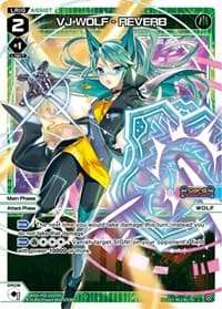VJ WOLF - REVERB - Standup Diva - WIXOSS card