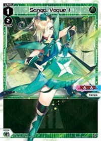 Sanga, Vogue 1 - Standup Diva - WIXOSS card