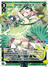 Sanga, Vogue 3 - Standup Diva - WIXOSS card