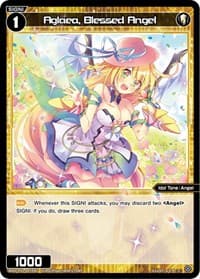Aglaea, Blessed Angel - Standup Diva - WIXOSS card