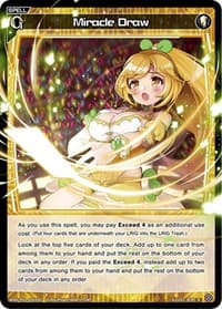 Miracle Draw - Standup Diva - WIXOSS card