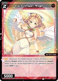 Iris, Crimson Angel - Standup Diva - WIXOSS card