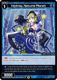 Hydras, Natural Planet - Standup Diva - WIXOSS card