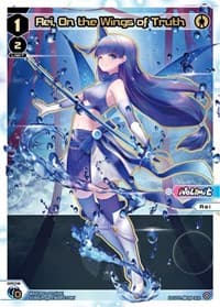 Rei, On the Wings of Truth (SCR) - Standup Diva - WIXOSS card