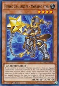 Heroic Challenger - Morning Star - Dimension Force - YuGiOh card