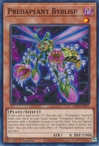 Predaplant Byblisp - Dimension Force - YuGiOh card