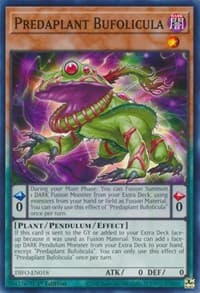 Predaplant Bufolicula - Dimension Force - YuGiOh card