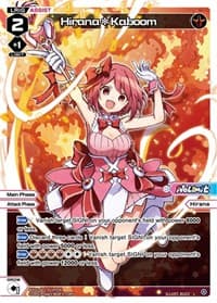 Hirana*Kaboom (Parallel Foil) - Standup Diva - WIXOSS card
