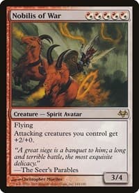 Nobilis of War - Eventide - Magic: The Gathering card