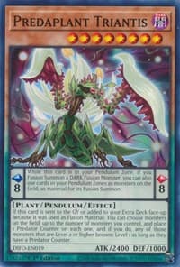 Predaplant Triantis - Dimension Force - YuGiOh card