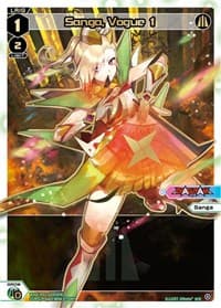 Sanga, Vogue 1 (SCR) - Standup Diva - WIXOSS card