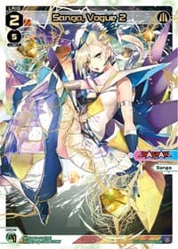 Sanga, Vogue 2 (SCR) - Standup Diva - WIXOSS card