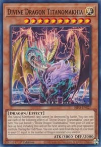 Divine Dragon Titanomakhia - Dimension Force - YuGiOh card