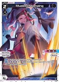 Muzica//Stomping (Parallel Foil) - Standup Diva - WIXOSS card