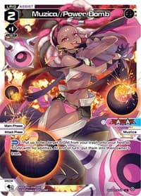 Muzica//Power Bomb (Parallel Foil) - Standup Diva - WIXOSS card